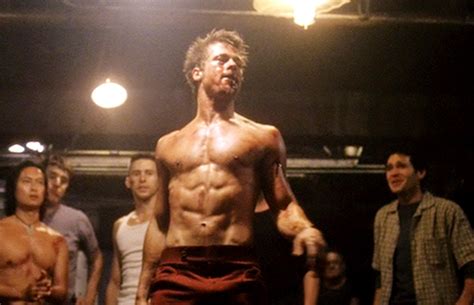 brad pitt fight club fight scene